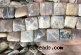 CSS425 15.5 inches 20*20mm square sunstone beads wholesale