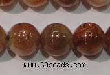 CSS555 15.5 inches 10mm round natural golden sunstone beads