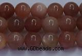 CSS662 15.5 inches 8mm round sunstone gemstone beads wholesale