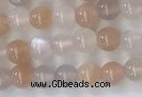 CSS700 15.5 inches 4mm round mixed sunstone beads wholesale