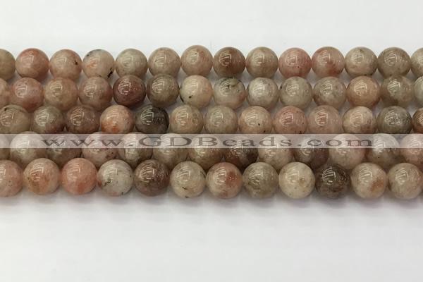 CSS723 15.5 inches 10mm round sunstone beads wholesale