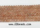 CSS751 15.5 inches 6mm round golden sunstone beads wholesale