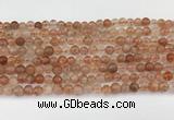 CSS760 15.5 inches 5mm round golden sunstone beads wholesale