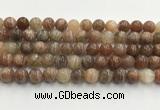 CSS777 15.5 inches 10mm round sunstone gemstone beads wholesale