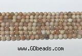 CSS780 15.5 inches 6mm round sunstone gemstone beads wholesale