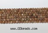 CSS784 15.5 inches 6mm round sunstone gemstone beads wholesale