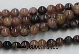 CST02 15.5 inches 6mm round staurolite gemstone beads wholesale