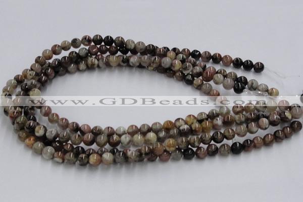 CST03 15.5 inches 8mm round staurolite gemstone beads wholesale