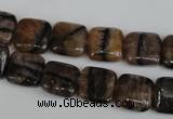 CST42 15.5 inches 12*12mm square staurolite gemstone beads wholesale