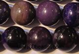 CSU116 15.5 inches 12mm round natural sugilite gemstone beads