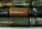 CTB1045 15 inches 8*16mm - 8*18mm tube Indian agate beads