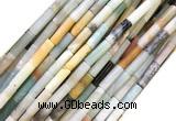 CTB1060 15 inches 4*13mm tube colorful amazonite beads wholesale