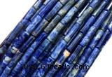 CTB1062 15 inches 4*13mm tube sodalite gemstone beads wholesale