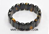 CTB19 7.5 inches 12*20mm tiger eye stretch bracelet wholesale