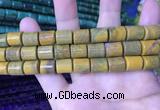 CTB258 15.5 inches 10*12mm tube natural ocean jasper beads