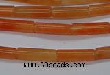 CTB322 15.5 inches 4*13mm tube red aventurine beads wholesale