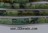 CTB344 15.5 inches 4*13mm tube African turquoise beads wholesale