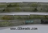 CTB353 15.5 inches 4*13mm tube labradorite beads wholesale