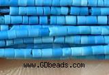 CTB803 15.5 inches 1mm tube turquoise beads wholesale