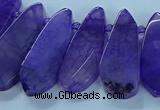 CTD2701 15.5 inches 10*25mm - 18*50mm freeform agate beads