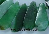 CTD2704 15.5 inches 10*25mm - 18*50mm freeform agate beads