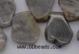 CTD306 Top drilled 15*20mm - 20*25mm freeform labradorite beads