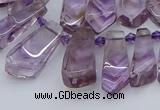 CTD3620 Top drilled 8*15mm - 16*30mm sticks natural ametrine beads