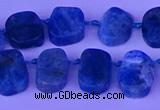 CTD3897 Top drilled 10*14mm - 13*18mm freeform apatite beads