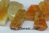 CTD603 Top drilled 10*18mm - 12*28mm nuggets agate gemstone beads