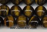 CTE1210 15.5 inches 6mm round AB grade yellow tiger eye beads