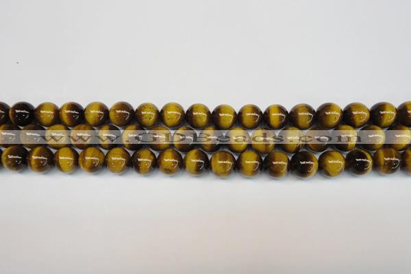 CTE1226 15.5 inches 6mm round A grade yellow tiger eye beads