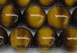 CTE1230 15.5 inches 14mm round A grade yellow tiger eye beads