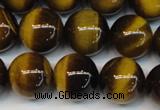 CTE1235 15.5 inches 8mm round A+ grade yellow tiger eye beads