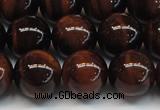 CTE1278 15.5 inches 10mm round A grade red tiger eye beads