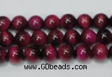 CTE136 15.5 inches 8mm round dyed tiger eye gemstone beads