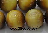 CTE1406 15.5 inches 16mm round golden tiger eye beads wholesale