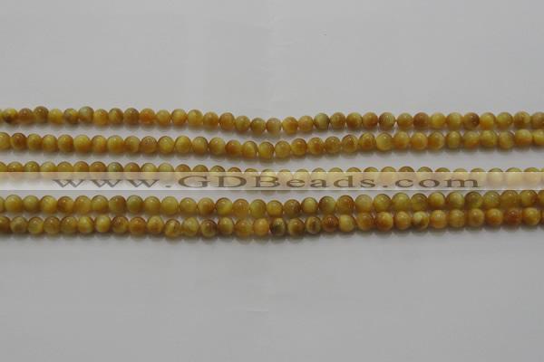 CTE1410 15.5 inches 4mm round golden tiger eye beads wholesale