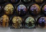 CTE1503 15.5 inches 10mm round AB-color yellow tiger eye beads