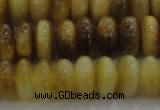 CTE1512 15.5 inches 6*10mm rondelle golden tiger eye beads