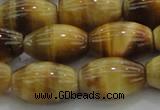 CTE1518 15.5 inches 12*16mm rice golden tiger eye beads wholesale