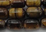 CTE1595 15.5 inches 10*15mm drum yellow tiger eye beads