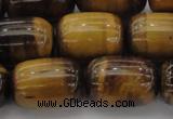 CTE1598 15.5 inches 15*20mm drum yellow tiger eye beads