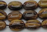 CTE1714 15.5 inches 10*14mm oval yellow tiger eye beads wholesale