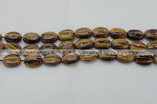 CTE1717 15.5 inches 15*20mm oval yellow tiger eye beads wholesale