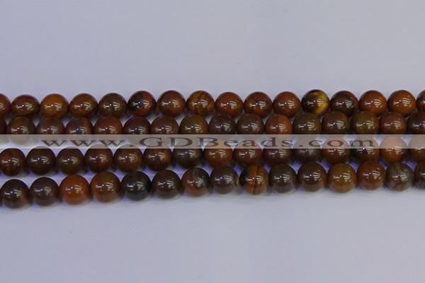 CTE1784 15.5 inches 12mm round yellow iron tiger beads wholesale