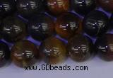 CTE1804 15.5 inches 12mm round blue iron tiger beads wholesale