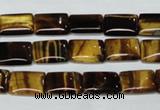 CTE189 15.5 inches 13*18mm rectangle yellow tiger eye gemstone beads