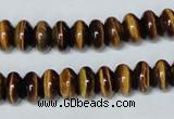 CTE195 15.5 inches 6*10mm rondelle yellow tiger eye gemstone beads