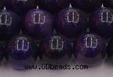 CTE1955 15.5 inches 14mm round purple tiger eye beads wholesale