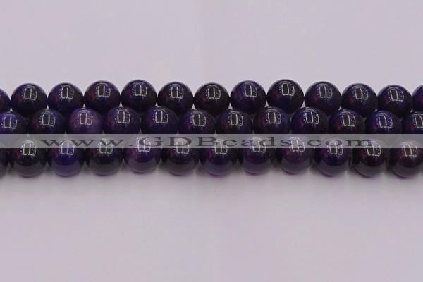 CTE1956 15.5 inches 16mm round purple tiger eye beads wholesale